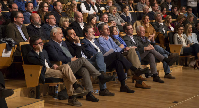 Mariano Rajoy clausura un acto en Salou