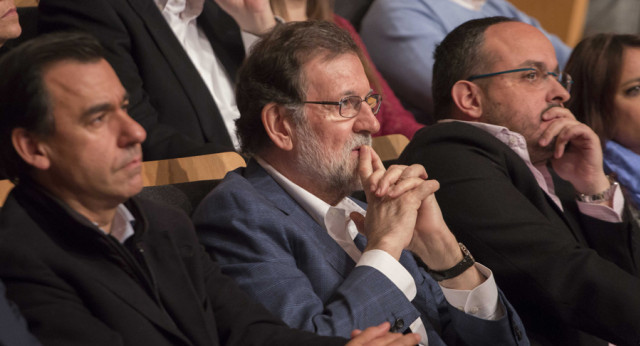 Mariano Rajoy clausura un acto en Salou