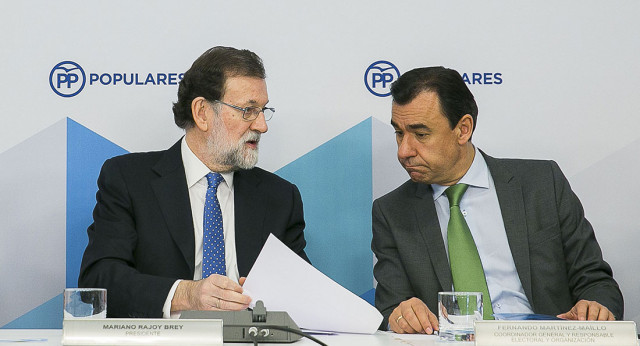 Mariano Rajoy preside la reunión del Comité Ejecutivo Nacional del PP