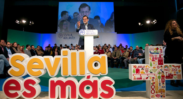 Mariano Rajoy clausura la Convención de Distritos del PP de Sevilla