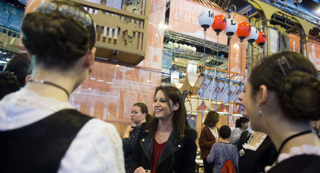 Andrea Levy visita la Feria Internacional de Turismo (FITUR)