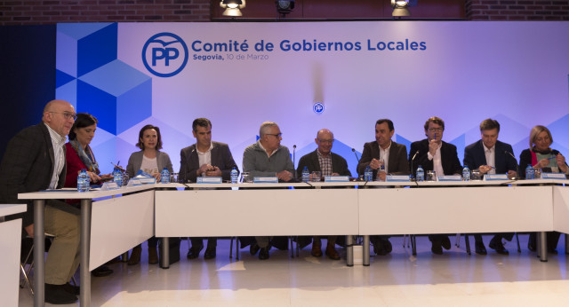 Reunión del Comité de Gobiernos Locales del PP