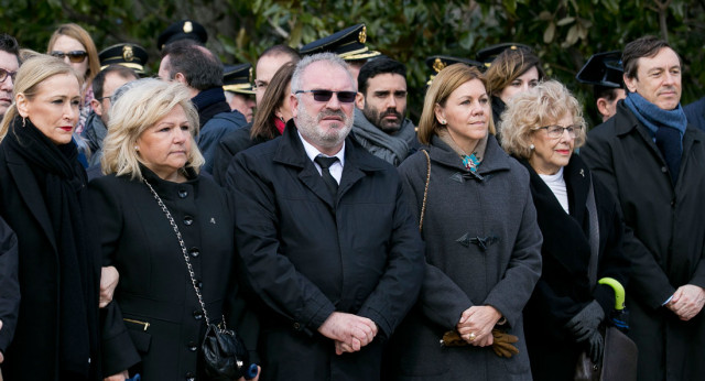 María Dolores Cospedal, Juan Ignacio Zoido, Cristina Cifuentes y Rafael Hernando