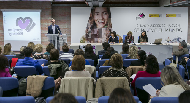 Javier Maroto en la Asamblea General de Mujeres en Igualdad