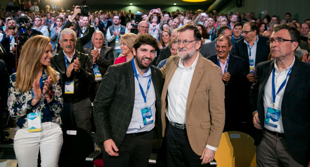 Mariano Rajoy clausura el Congreso Regional de Murcia