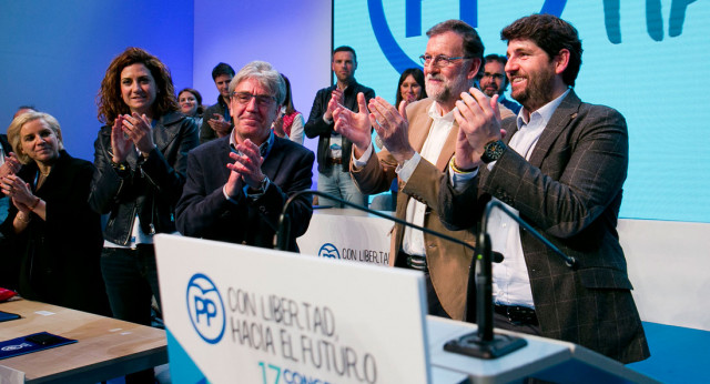 Mariano Rajoy clausura el Congreso Regional de Murcia
