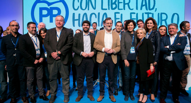 Mariano Rajoy clausura el Congreso Regional de Murcia