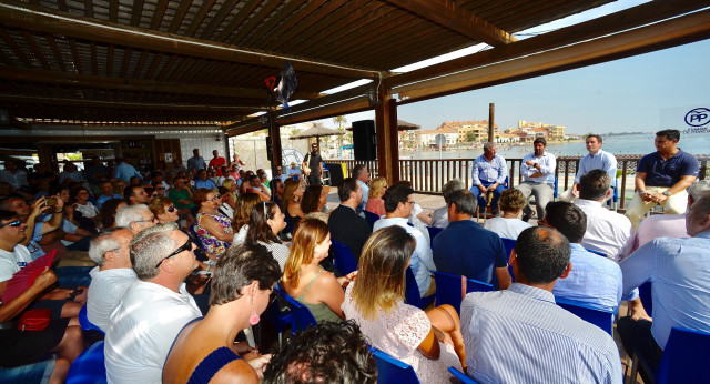 Teodoro Garcia Egea en un acto del PP de Murcia