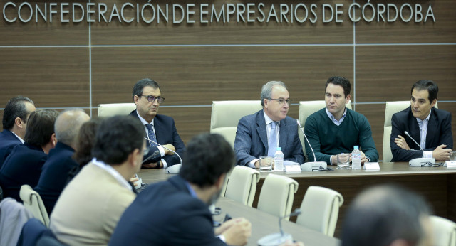 Reunión con CECO (Confederación de Empresarios de Córdoba).