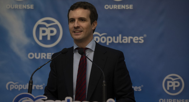 Pablo Casado visita Ourense