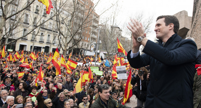  Concentración &quot;Por una España unida ¡Elecciones ya!&quot;