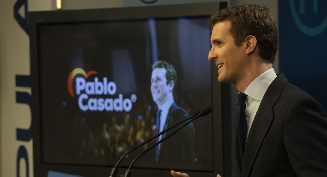 Comparecencia de Pablo Casado