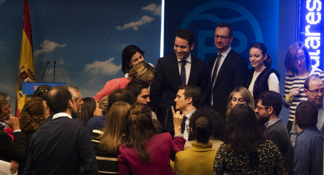 Comparecencia de Pablo Casado