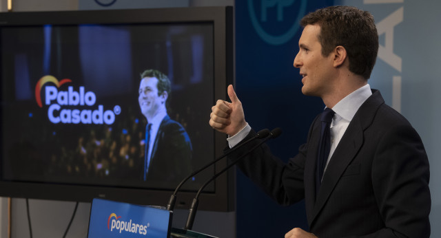 Comparecencia de Pablo Casado