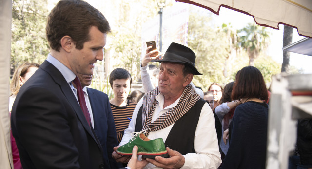 Visita de Pablo Casado a Palma de Mallorca