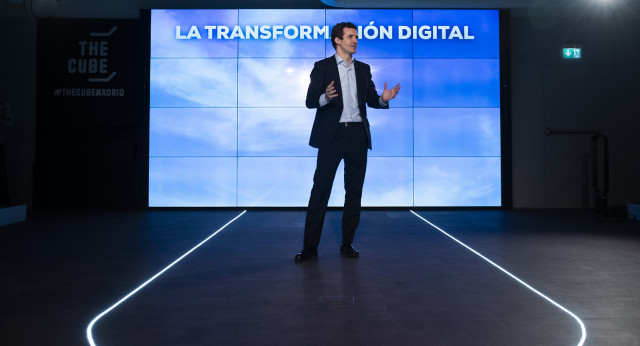 Pablo Casado en un acto sobre La Transformación Digital