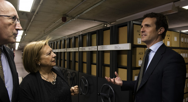 Visita al archivo Histórico de Simancas, Valladolid