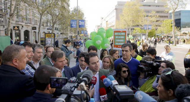 Teodoro García Egea en Madrid 