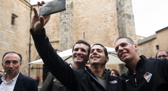 Pablo Casado en Cáceres