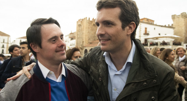 Pablo Casado en Cáceres