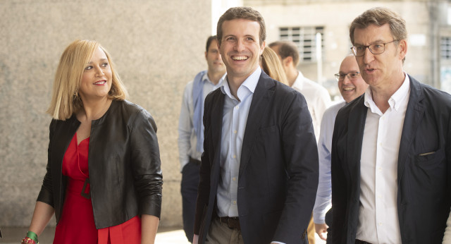 Pablo Casado en Vigo