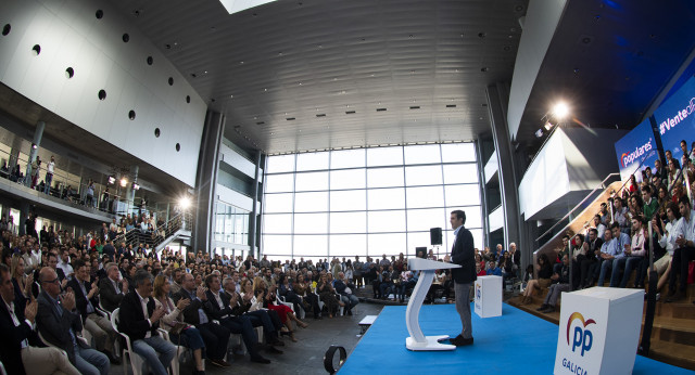 Pablo Casado en Vigo