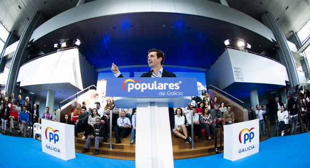 Pablo Casado en Vigo