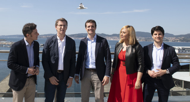 Pablo Casado en Vigo