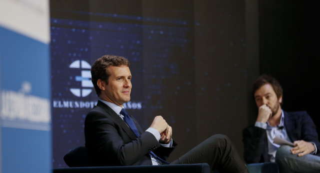 Fotos presidente Pablo Casado Foro El Mundo 