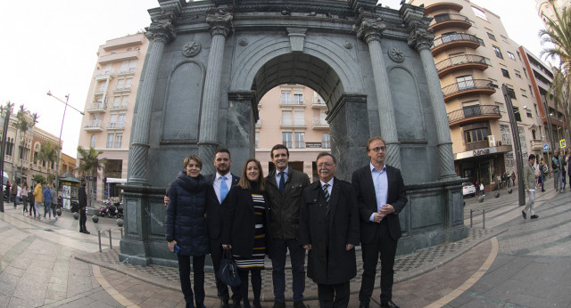 Pablo Casado en Ceuta