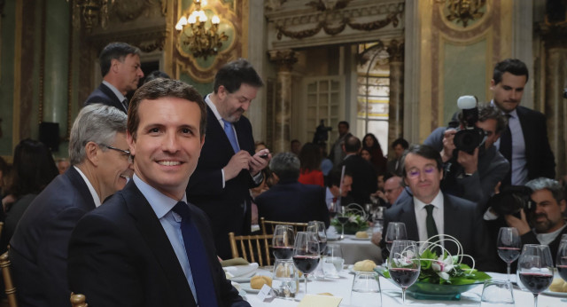 Pablo Casado en el Foro ABC