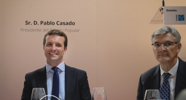 Pablo Casado en el Foro ABC