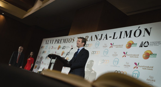 Pablo Casado Premio Naranja