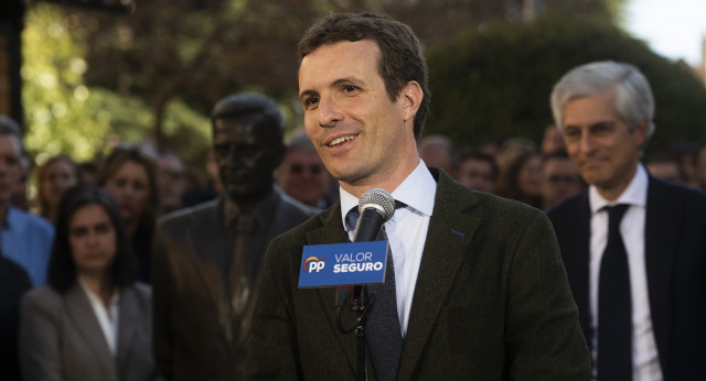 Pablo Casado en Ávila