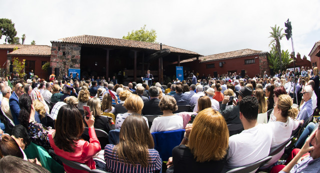 Mitin de Pablo Casado en Tenerife