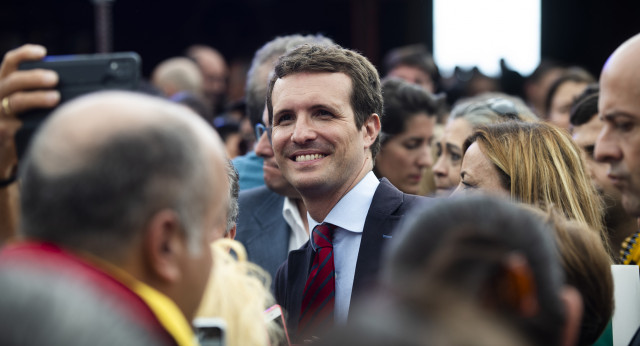 Mitin de Pablo Casado en Tenerife