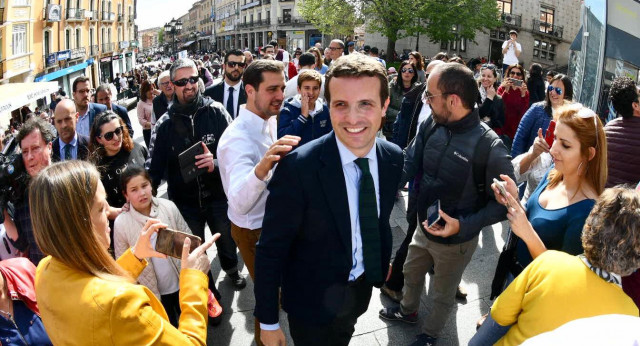 Pablo Casado en Segovia