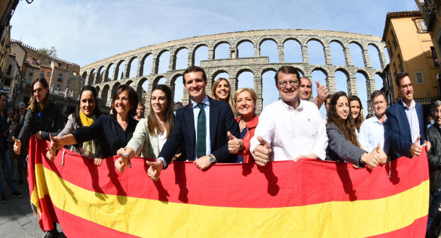 Pablo Casado en Segovia