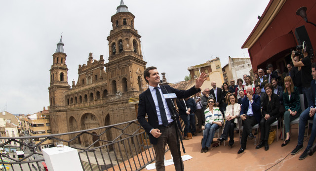 Pablo Casado en Alfaro