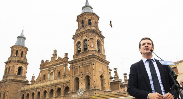 Pablo Casado en Alfaro