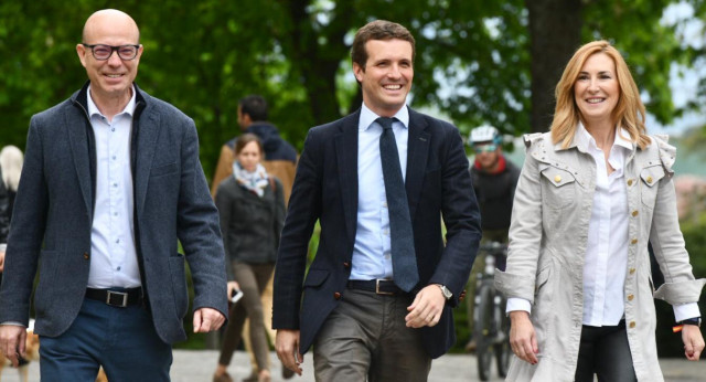 Pablo Casado en Pamplona