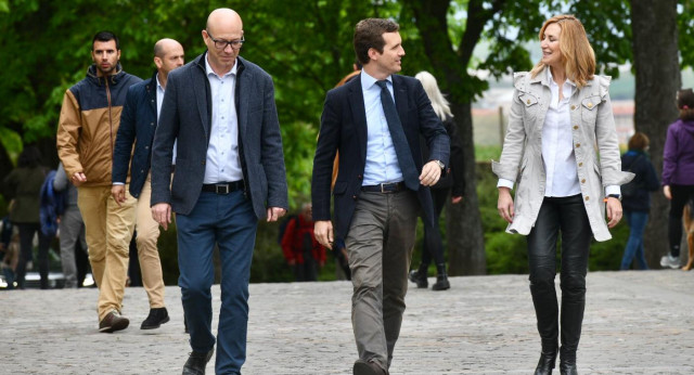 Pablo Casado en Pamplona