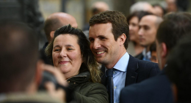 Pablo Casado en Pamplona