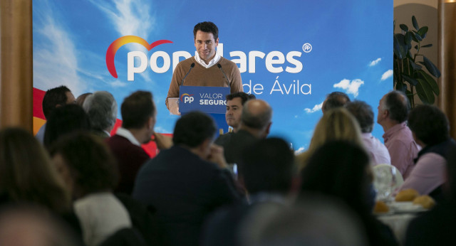 Teodoro García Egea en Arenas de San Pedro 