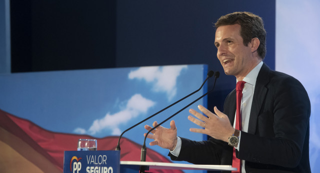 Pablo Casado en Barcelona