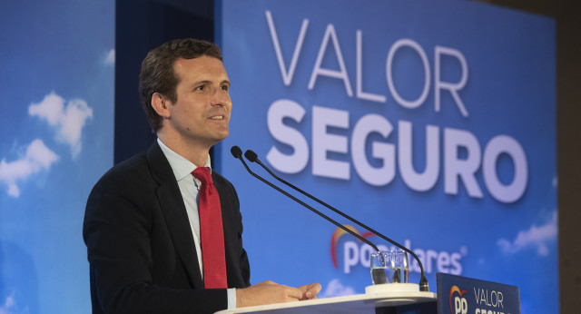 Pablo Casado en Barcelona