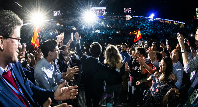 Pablo Casado cierre de campaña en Madrid