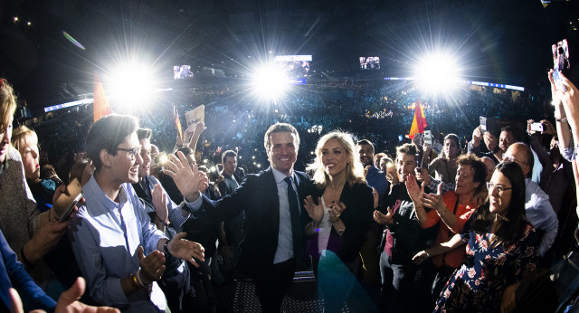 Pablo Casado cierre de campaña en Madrid