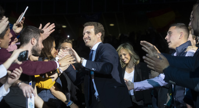 Pablo Casado cierre de campaña en Madrid