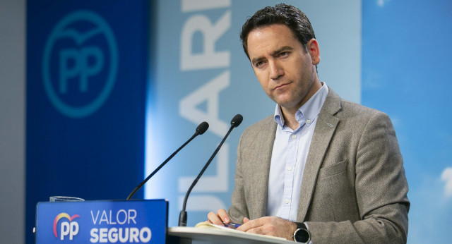 Teodoro García Egea rueda de prensa